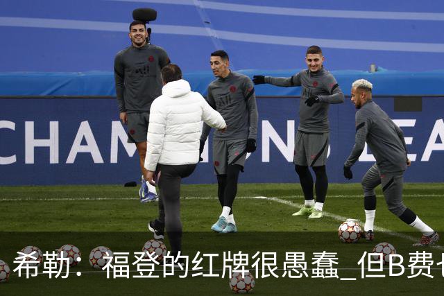 希勒：福登的红牌很愚蠢 但B费也应该被红牌罚下，如果罚就都得罚